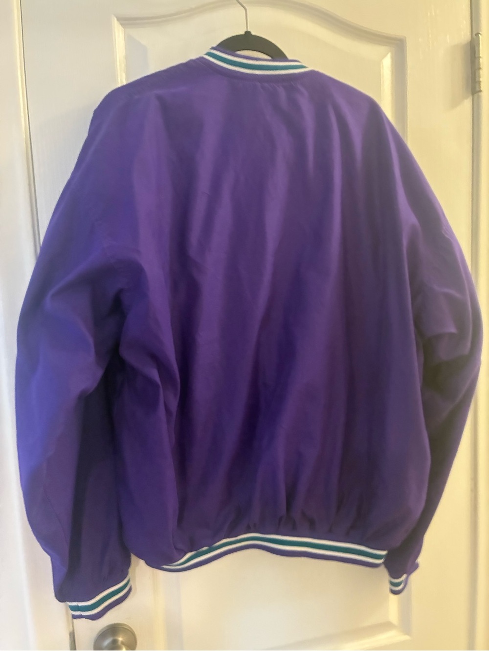 Reebok Utah Jazz Purple Pullover with Teal & White Trim - Picture 3 of 3
